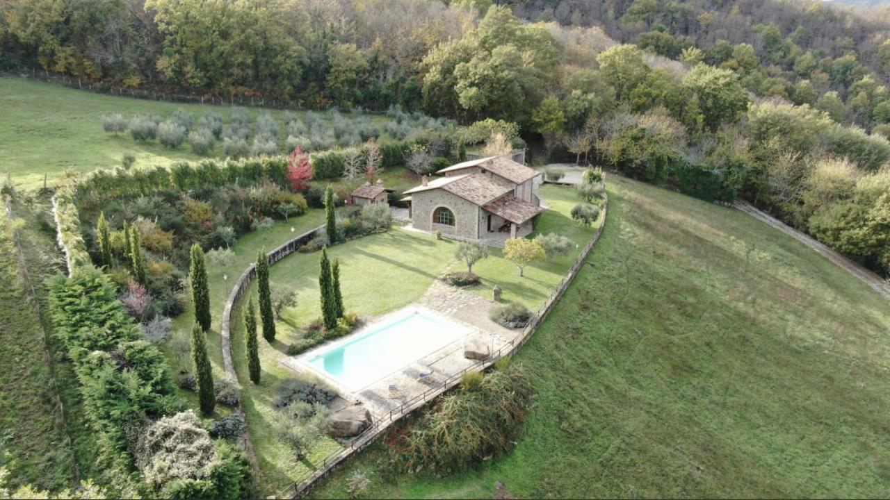 Villa Elisa - Private Pool & Airco Near Reschio Castle Lugnano Экстерьер фото